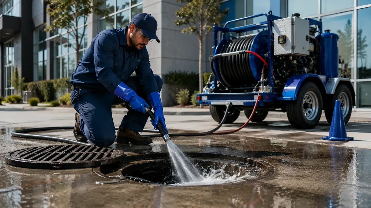 Commercial Hydro Jet Drain Cleaning in Hawaiian Gardens